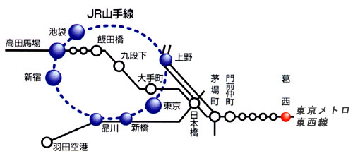 葛西駅までのアクセス